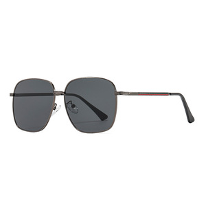 Nouvelles lunettes de soleil pour hommes, monture en métal, verres en PC, protection UV400, type 3, pare-soleil, couleur noire, lunettes de conduite - Product Image 1