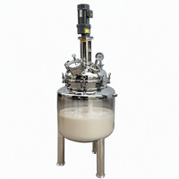 Réacteur de dispersion sous vide en acier inoxydable de 10 L pour le traitement chimique, machine de mélange