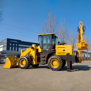 Nouvelles chargeuses <span class=keywords><strong>ZX</strong></span> 25-30, engins de terrassement, pelle rétrocaveuse tractable économique à vendre - Product Image 2