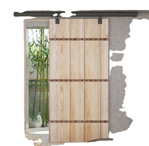 WEKIS Herrajes de Acero y Latón para Puertas Agrícolas, de Techo, Correderas, de Garaje, de Interior, de Alta Resistencia, Negros, para Dormitorio y Exterior - Product Image 5