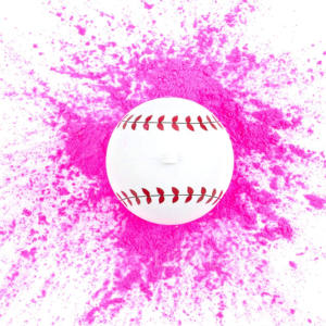Ensembles de baseball révélation de sexe Annonces Balles Annonce de douche Holi Smoke Golf Exploding Kit Gender Reveal Baseball - Product Image 3