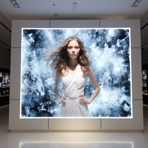 Layar <span class=keywords><strong>LED</strong></span> Indoor 2.5mm Full Color Video Wall Digital Signage <span class=keywords><strong>LED</strong></span> Modul Fleksibel Lunak Nirkabel untuk Stan Pameran Dagang - Product Image 1