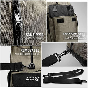 Sac <span class=keywords><strong>fourre</strong></span>-tout durable et imperméable à la mode OEM avec sangle pour les voyages en plein air, le stockage de matériel de snowboard et de sport. - Product Image 4