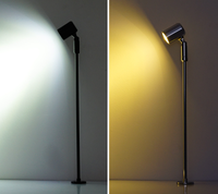 Lampe de table LED pour vitrine à bijoux pour centres commerciaux 1W 3W mini éclairage à angle réglable lampe spot lampe sur poteau