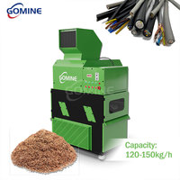 Nouvelle technologie : Machine de recyclage et de granulation de câbles, séparateur de fils, petit granulateur de câbles en cuivre pour la récupération en chantier