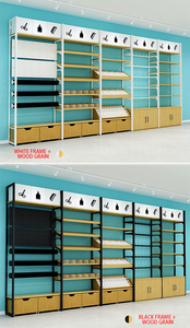 Miniso một cửa Thiết kế bố trí cửa hàng cửa hàng kệ trưng bày bền 5 lớp cho đồ trang sức phụ kiện đồ chơi văn phòng phẩm kệ - Product Image 2