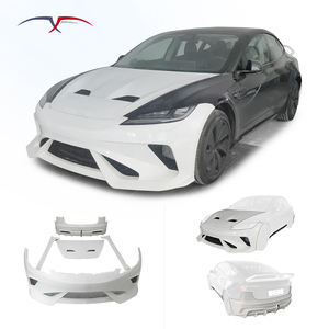 Phù hợp với Tesla Model 3 phiên bản nâng cấp 2023-2026, bộ body kit độ chế tạo nâng cấp, cản trước/sau & ốp sườn & nắp capo - Product Image 1