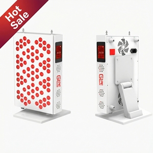 Panneau de luminothérapie rouge GLPE à 7 longueurs d'onde avec logo personnalisé, 0,0uT EMF, panneau de lumière rouge NIR de bureau 630-1060nm pour clinique professionnelle - Product Image 2