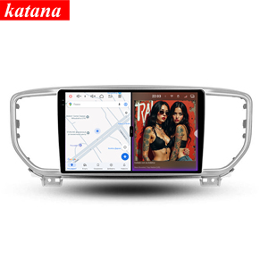 Système multimédia Android 14 8+256 Go pour Kia Sportage 4 (2018-<span class=keywords><strong>2022</strong></span>) - Série <span class=keywords><strong>Katana</strong></span> 120W x 6 canaux - Autoradio DVD avec navigation - Product Image 1
