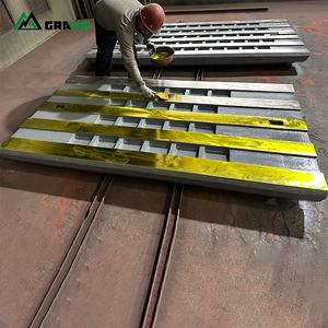 Лидер продаж, износостойкие детали для щековой дробилки из твердого сплава R300 R400 R400X, терексная Щековая пластина - Product Image 6