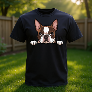 Camiseta con diseño de cachorro de Boston Terrier para amantes de los perros - Product Image 3