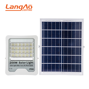 High Power Outside Waterproof IP66 basketball court 50 100 200 Watt Solar LED Flood Light - Product Image 2