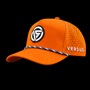 OEM Custom Leather Patch Men <b>Women</b> Laser Perforated Rope Golf Hat Company Promotion Business Group Baseball <b>Cap</b> - Product Image 3