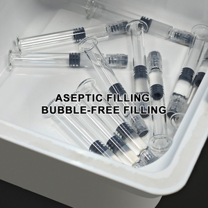Système de remplissage et de bouchage automatique de pâtes visqueuses et de gels sans bulles, motorisé, pour produits de <span class=keywords><strong>comblement</strong></span> à l'<span class=keywords><strong>acide</strong></span> <span class=keywords><strong>hyaluronique</strong></span> avec flacons en verre - Product Image 6