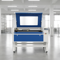 Máquina de Corte y Grabado Láser CO2 de 1000x600 mm, 100-130 W, Refrigerada por Agua, Ruida DXF/DST, para Piedra, Madera, Papel, Contrachapado, Vidrio, Cristal