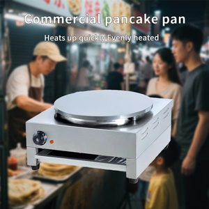 Piastra Elettrica Commerciale Singola <span class=keywords><strong>per</strong></span> Crepes e <span class=keywords><strong>Pancake</strong></span>, 220V Alta Potenza, 1 Anno di Garanzia - Product Image 2