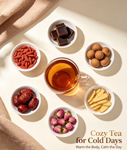 Women's Warming Herbal Tea Bags Brown Sugar Goji Berry Longan Jujube <strong>Ginger</strong> Rose Wellness Tea for Daily Enjoyment - Product Image 4