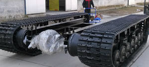 Kit de chenilles pour souffleuse à neige, système de conversion de chenilles en caoutchouc, kits de chenilles pour véhicules terrestres sans pilote, chenilles de moteur, train de roulement, <span class=keywords><strong>plateforme</strong></span> à chenilles - Product Image 6