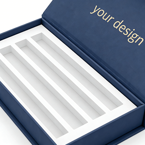 กล่องของขวัญเครื่องสำอางแบบแม่เหล็กพับได้ ดีไซน์หรูหรา สำหรับน้ำหอม โลชั่น เซรั่ม ครีม และผลิตภัณฑ์ความงาม - Product Image 5