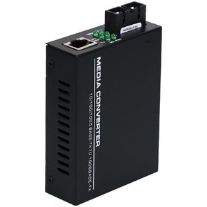 Gigabit Single Mode Single Fiber Media Converter SC Port 1 Fiber 1 <b>Ethernet</b> 3KM Pair Stable Fast Data Transceiver - Product Image 5