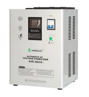 Armoire murale de type relais 4000w Auto 220v Alimentation Avr Régulateurs/stabilisateurs de tension automatiques