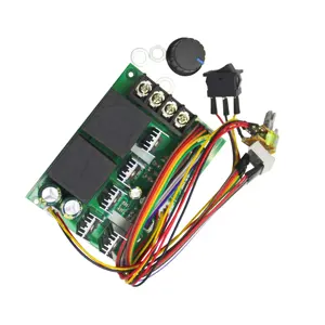 New Motor Speed Controller 12V PWM Voltage Regulator 12V 24V 48V Dimming Motor Speed Controller Input MAX 60A