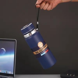 Thermos intelligent en acier inoxydable de 1L avec affichage numérique LED de la température pour l'extérieur, bouteille d'eau isotherme pour la vente en gros - Product Image 3