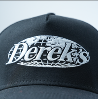Casquettes de golf à 5 panneaux personnalisées 100% coton, ajustables, structurées, avec fermeture snapback