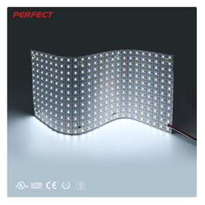แผ่นไฟ LED 576LED SMD2835ลูเมน155LM/วัตต์40วัตต์ DC24V ค่า CRI สูง> 90สีคู่2700K + 6000K 120 240x480x6.5mm - Product Image 1