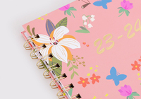 Vente en gros d'échantillon gratuit personnalisé Agenda à couverture rigide 2024 2025 Agenda hebdomadaire mensuel à spirale Journal Planner Notebook