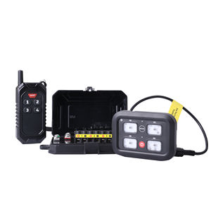 4 Bende Schakelaar Paneel Circuit Relay Systeem Automatische Dimbare Led 12V Schakelkast Aan Uit Schakelaar Voor Auto Off-Road - Product Image 1
