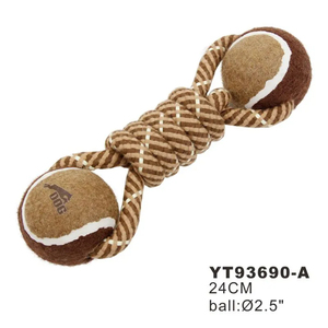 Giocattolo per Cani in Gomma Durevole, Sostenibile ed Ecologico, a Forma di Manubrio con Nodo, Interattivo e Carino per il Gioco degli Animali Domestici - Vendita all'Ingrosso - Product Image 6