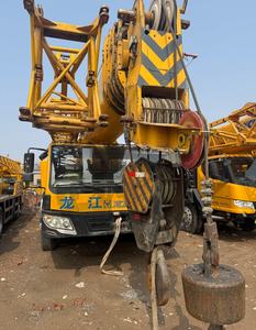 Grue mobile sur camion d'occasion QY70K-I 70 tonnes, QY50K-II tout-terrain, moteur Weichai, composants essentiels, meilleur prix à vendre - Product Image 3