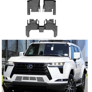 Alfombrillas de Coche Kqd de Fábrica, Juego Completo Delantero y Trasero, Alfombrillas 5D de TPE Impermeables para LEXUS GX550 2024 - Product Image 4