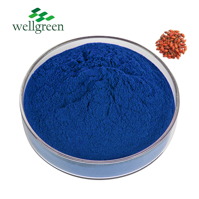 Оптовая продажа с завода Wellgreen, натуральный органический экстракт, ткань Truq Blue, красители, порошок Индиго