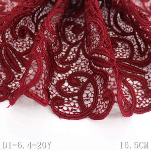 Vente en gros Dentelle chimique guipure 16cm de large <span class=keywords><strong>Tissu</strong></span> dentelle 3d - Product Image 6