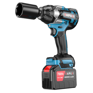 Llave eléctrica sin escobillas de alto torque, llave recargable de iones de litio, llave de impacto de alto torque para andamiantistas y automoción - Product Image 5