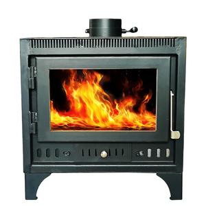 Estufa de Leñ<span class=keywords><strong>a</strong></span> Independiente de Estilo Europeo, <span class=keywords><strong>Chimenea</strong></span> Interior con Calefacción por Circulación de Agua, Conexión para Radiador - Product Image 1