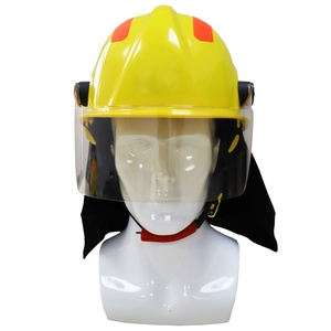 Casco de Bombero de Rescate con Certificación CCC CE, 17 Estilos Disponibles, Resistente al Fuego y a Impactos, Color Amarillo - Product Image 2