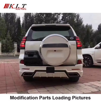 KLT Kit de carrosserie de conversion large de lifting de voiture de haute qualité pour Land Cruiser Prado 2018 mise à niveau vers le modèle Land Cruiser Prado E