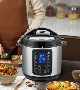หม้อหุงข้าวไฟฟ้าสแตนเลสอเนกประสงค์หม้อหุงข้าวไฟฟ้าดีไซน์ใหม่หม้อหุงข้าวไมโครเวฟปรับแต่งได้ - Product Image 4