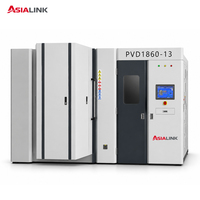 Machine de revêtement sous vide AsiaLink PVD, équipement de placage ionique avec garantie d'un an