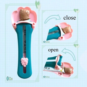 Cuillère d'<span class=keywords><strong>alimentation</strong></span> pour friandises pour <span class=keywords><strong>chats</strong></span> Cuillère d'<span class=keywords><strong>alimentation</strong></span> pour animaux de compagnie Cuillère en conserve pour animaux de compagnie Pelle Cuillère à collation liquide - Product Image 3