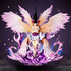 Robin à six ailes de conception céleste : figurine de collection fantastique exquise pour les passionnés, fabriquée à la main, design détaillé - Product Image 1