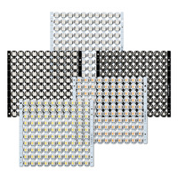 Module LED RGB WS2812B, petite carte PCB ronde, lumière numérique adressable, lampe LED programmable 5V pour projet de décoration DIY