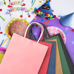 Bolsas de Regalo de Papel Impresas a Color Personalizadas, Bolsas de Papel Resistentes, Multiusos y Elegantes para Boutique y Compras - Product Image 4