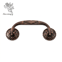 H9025-1 Asa de ataúd de aleación de zinc, herrajes para ataúd, suministros funerarios, decoración de ataúd, accesorios de entierro metalizados, fabricante