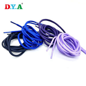 Bas quantité minimale de commande Personnaliser Corde Colorée 5mm Diamètre 130cm Longueur Lacet Rond Polyester Cordon de Serrage pour Chaussures Pantalons Hoodies Vêtements - Product Image 4