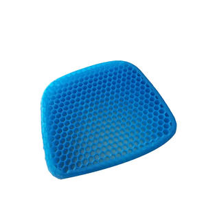 <span class=keywords><strong>Coussin</strong></span> de siège en gel nid d'abeille respirant de vente chaude avec housse antidérapante pour <span class=keywords><strong>voiture</strong></span> de bureau longue assise - Product Image 2