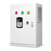 Armoire de contrôle industrielle IP55 vide, boîtier de distribution PLC VFD, coffret électrique mural en tôle sur mesure